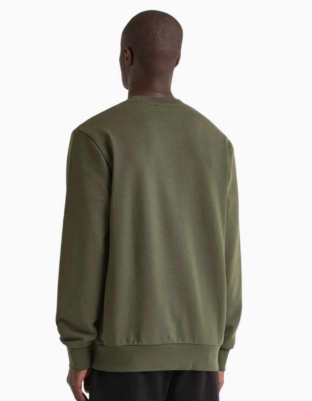Diadora Crew Logo Green Rifle Sweatshirt