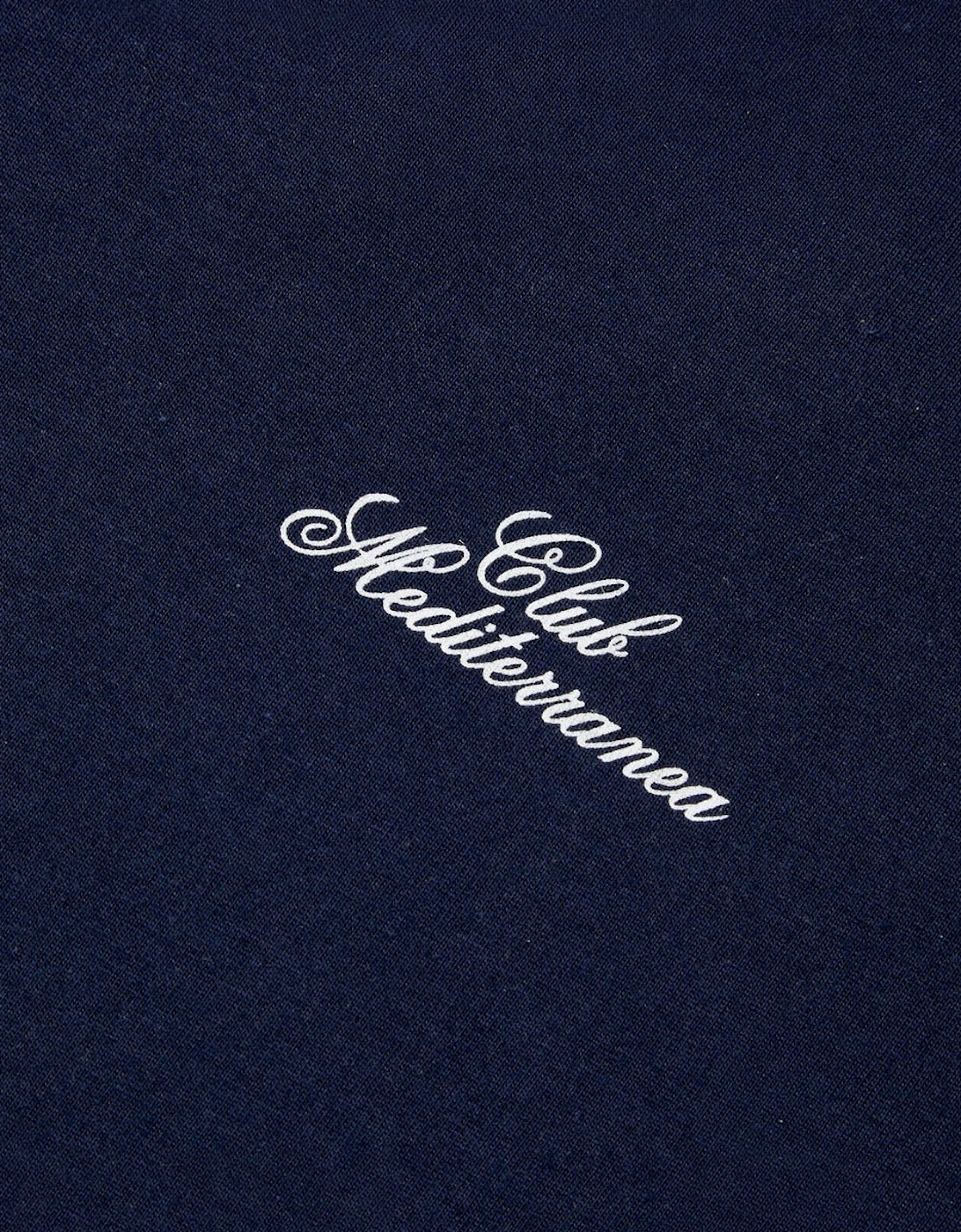 Pompeii Club Mediterranea Navy Boxy T-Shirt