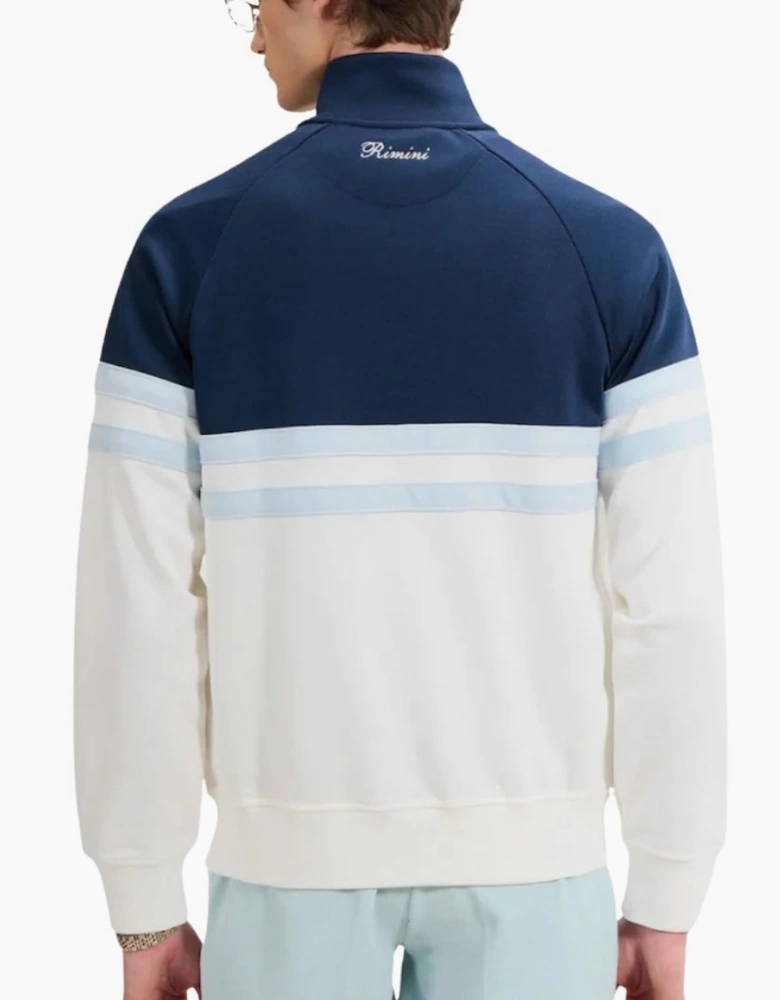 Ellesse Rimini Off White/Navy Track Jacket