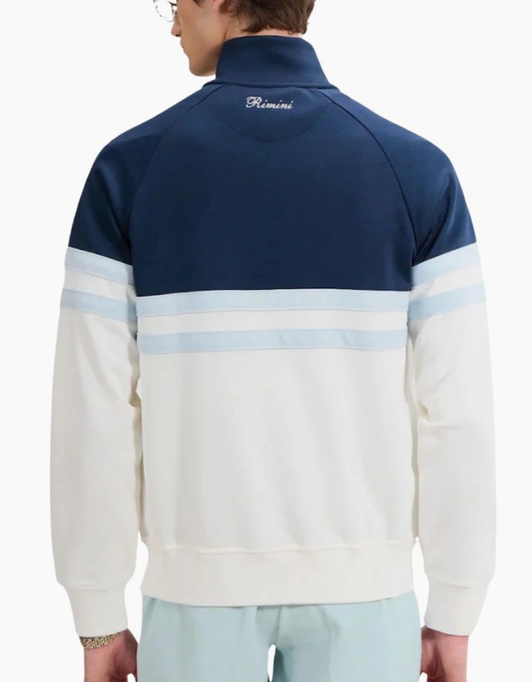 Ellesse Rimini Off White/Navy Track Jacket