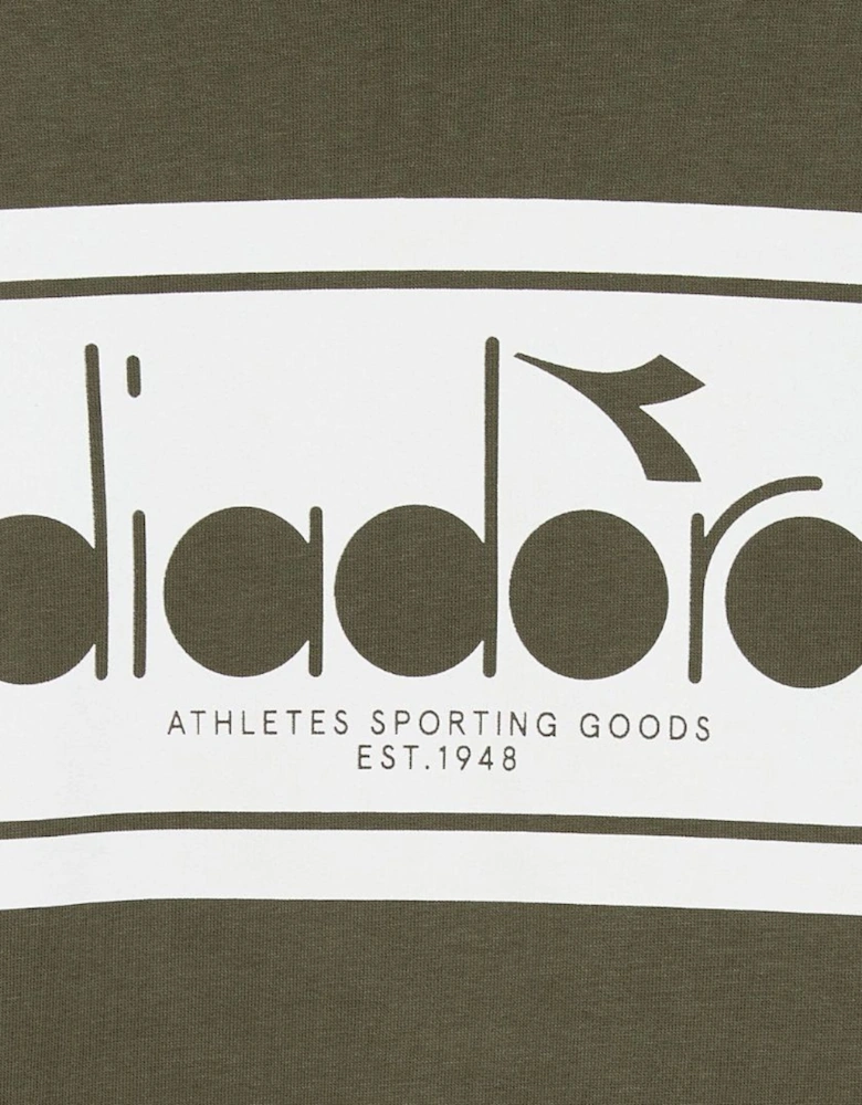 Diadora Logo Green Rifle Hoodie