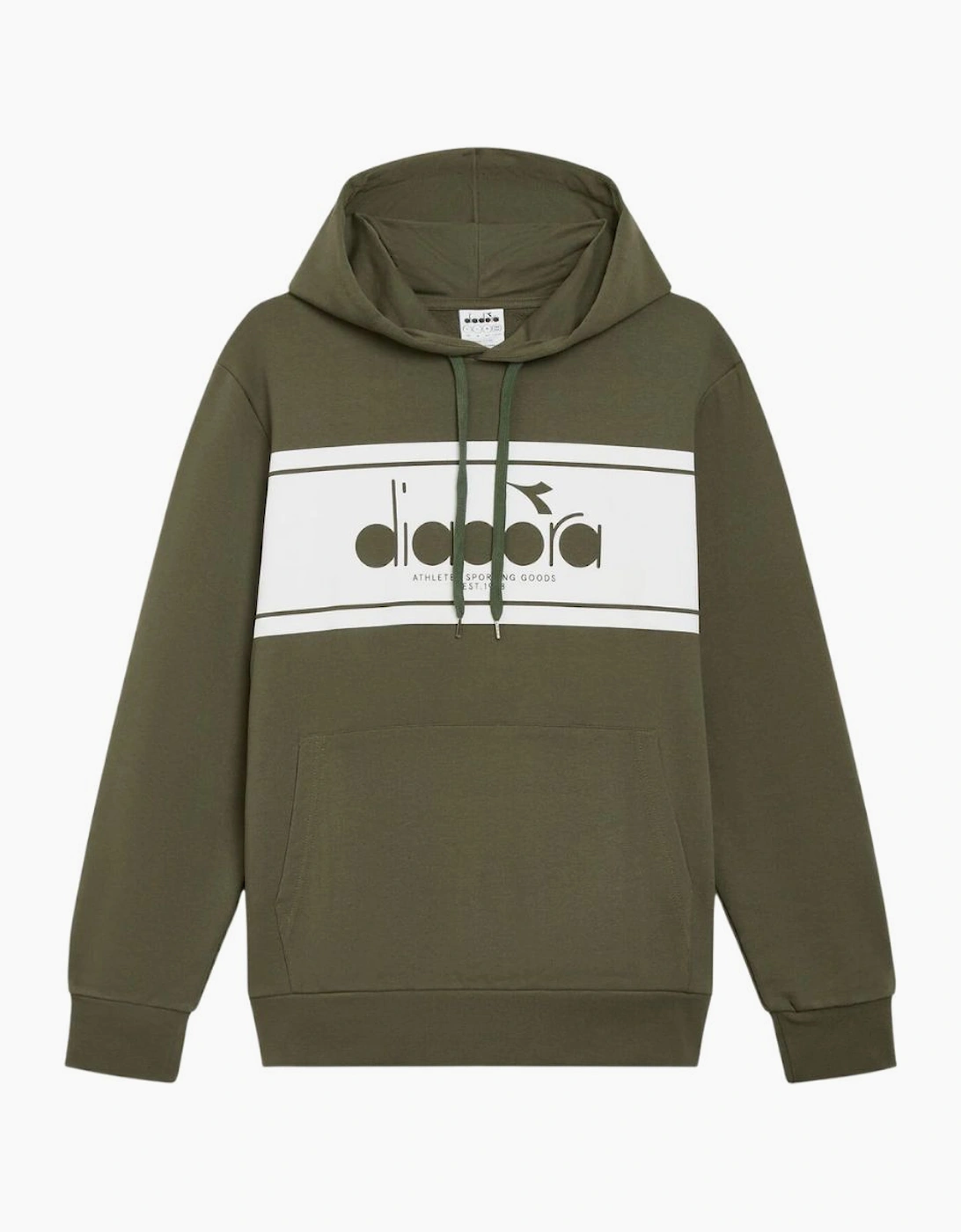Diadora Logo Green Rifle Hoodie, 5 of 4
