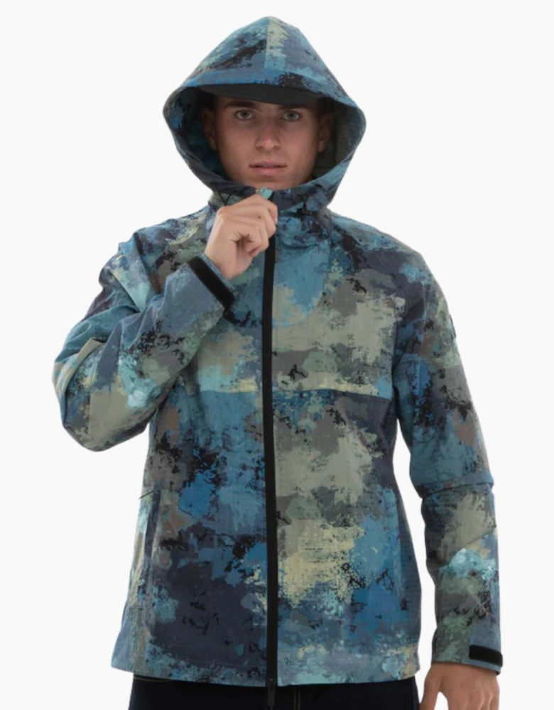 Peaceful Hooligan Camo Lagoon Sling Jacket