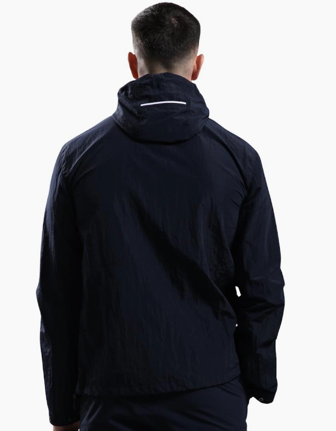 Marshall Artist Sicuro Navy Hooded Overshirt