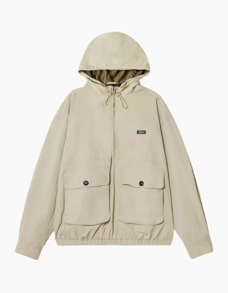 Pompeii Technical Cream Windbreaker Jacket