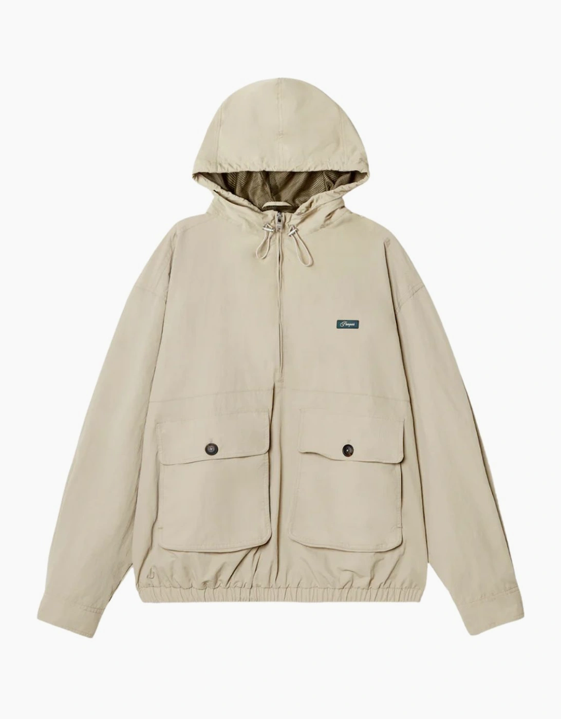 Pompeii Technical Cream Windbreaker Jacket
