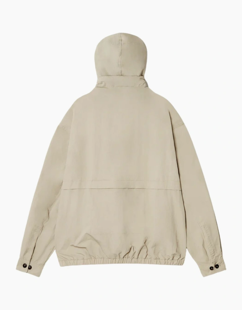 Pompeii Technical Cream Windbreaker Jacket