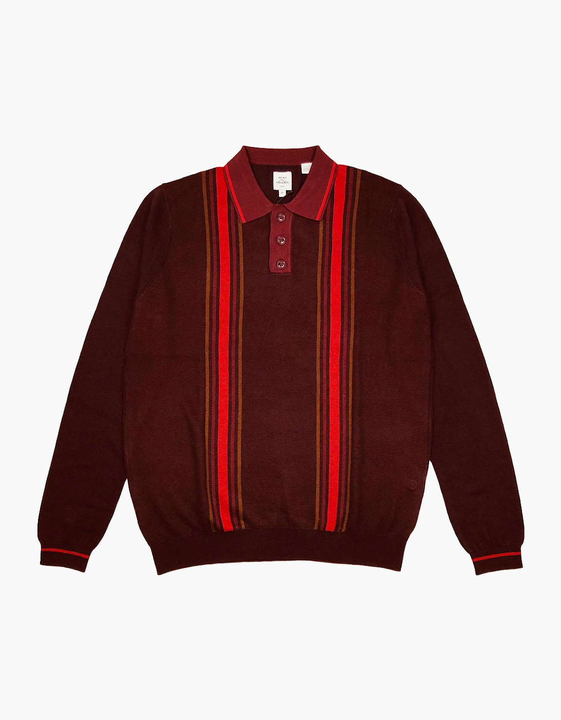 Max N Chester Wine Tasting/Haute Knitted L/S Polo Shirt, 3 of 2