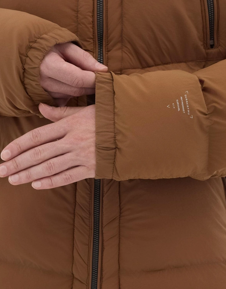 Krakatau Rook Dune Hooded Puffer Jacket
