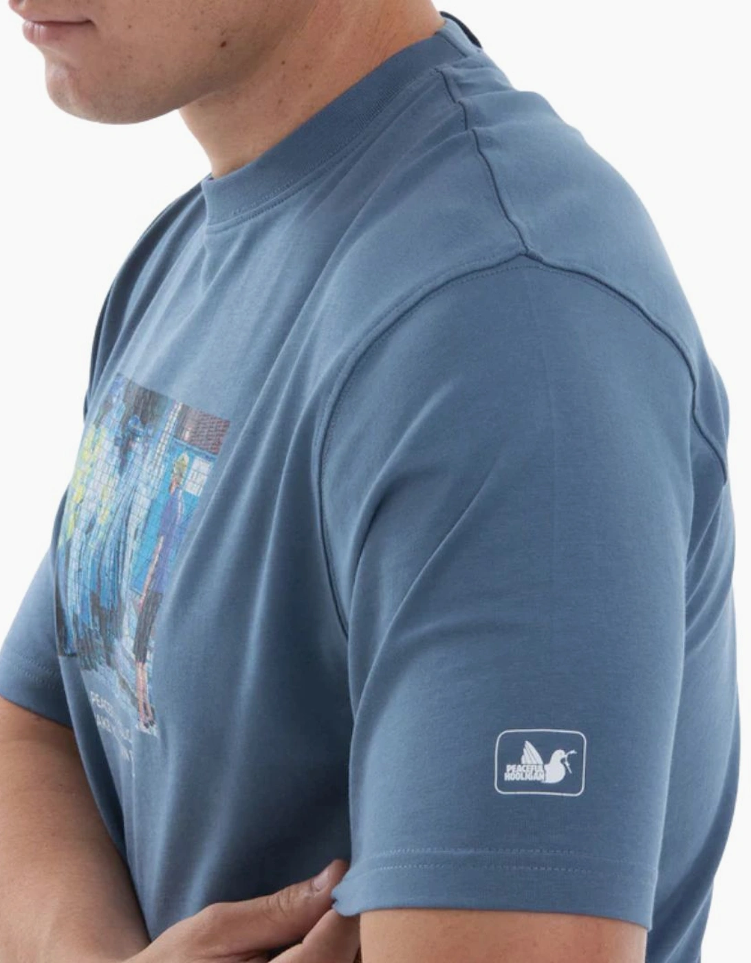 Peaceful Hooligan Stand Off Copen Blue T-Shirt