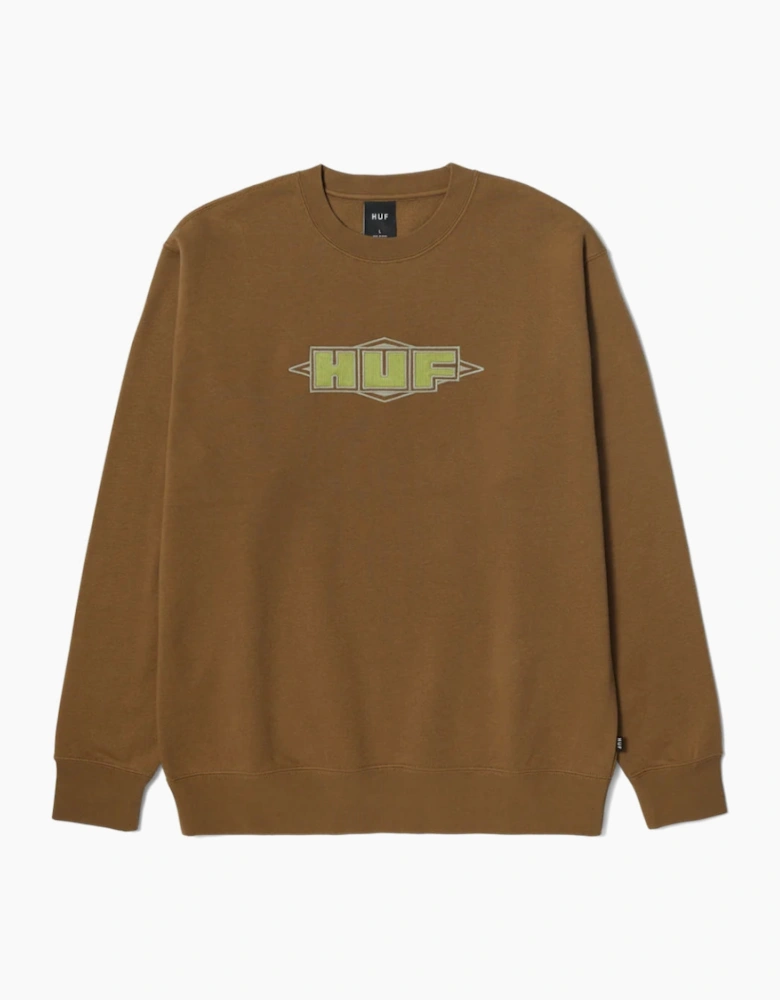 HUF Quality Mud Crewneck Sweatshirt