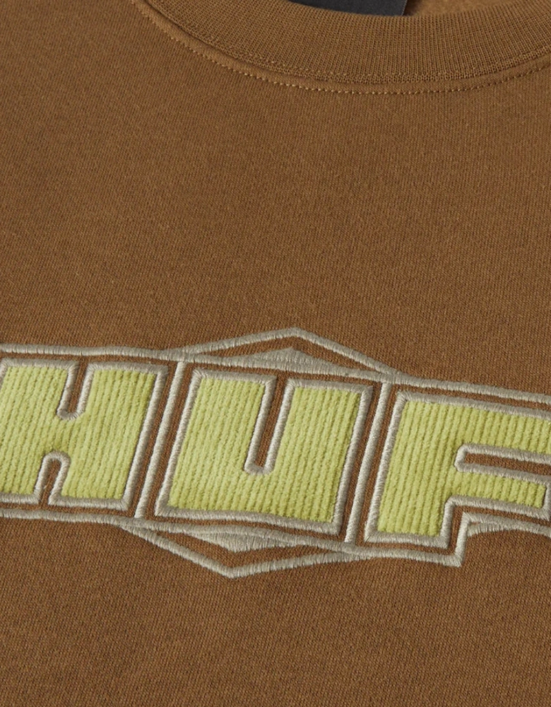 HUF Quality Mud Crewneck Sweatshirt
