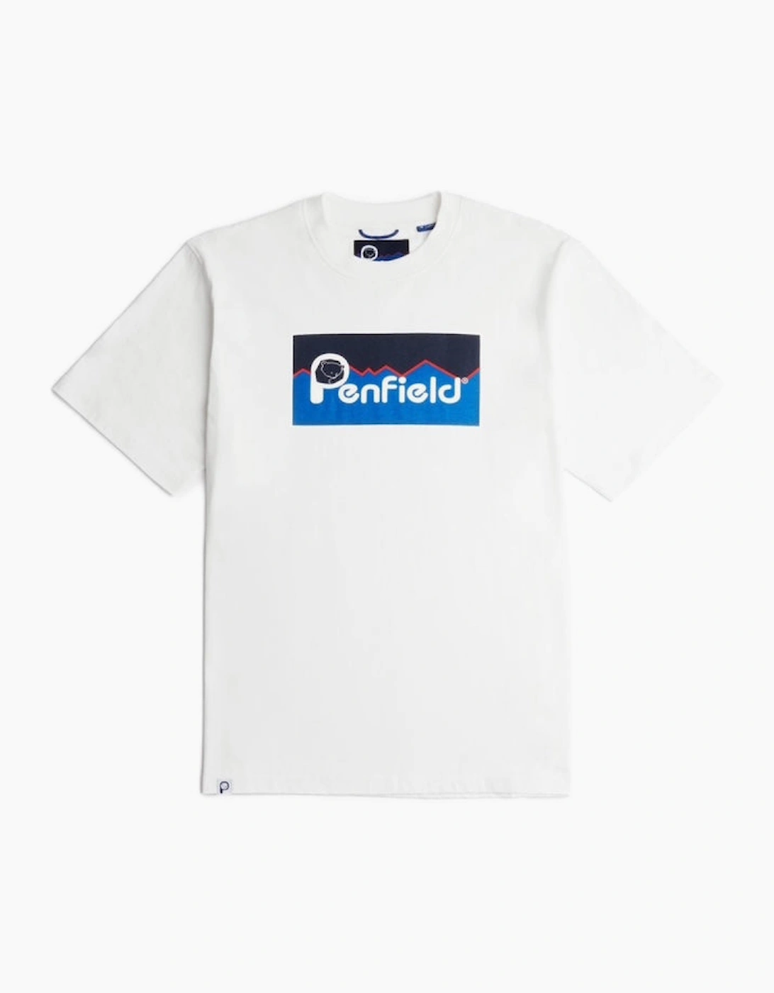 Penfield Original Large Logo Bright White S/S T-Shirt