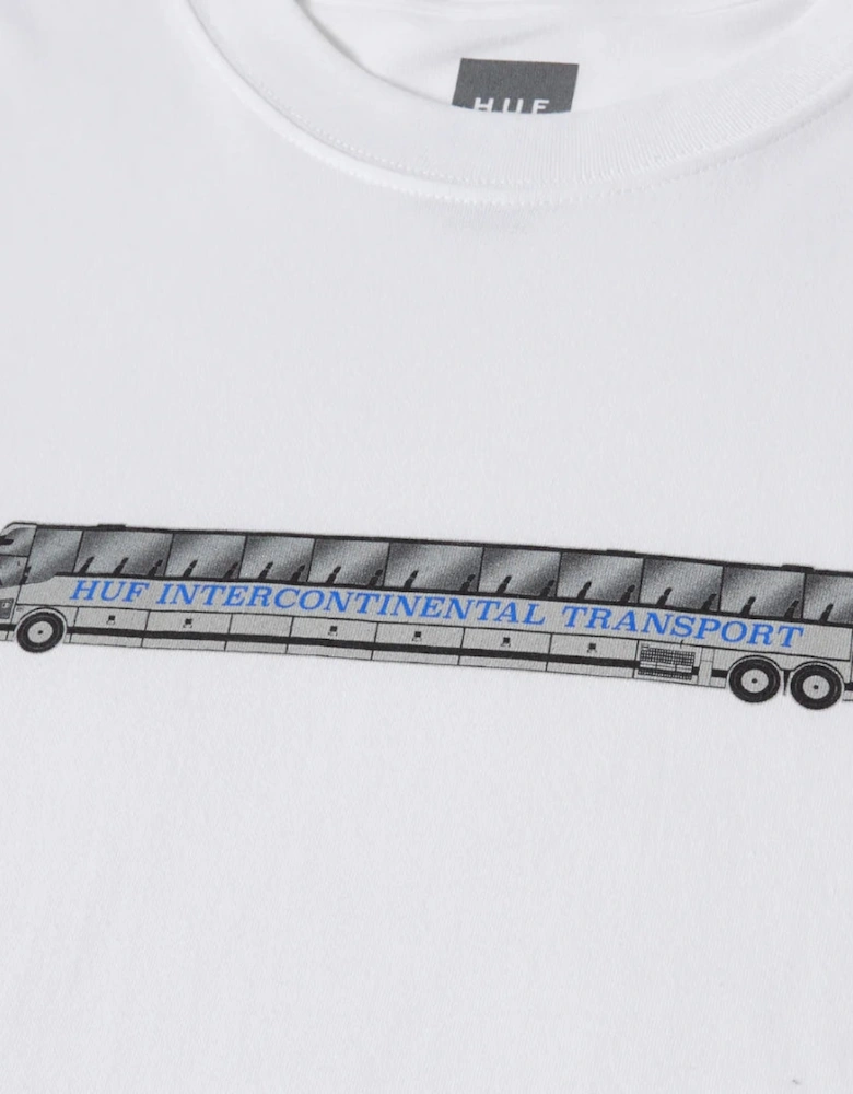 HUF Transport White T-Shirt