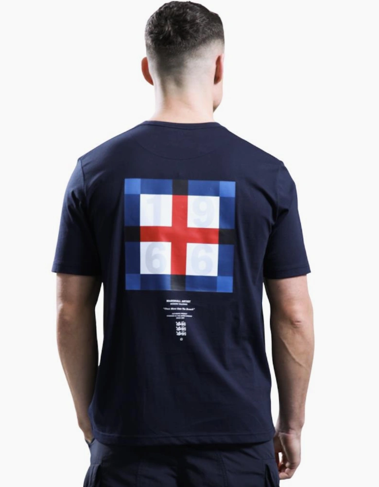 Marshall Artist Zero Twenty Six Navy T-Shirt
