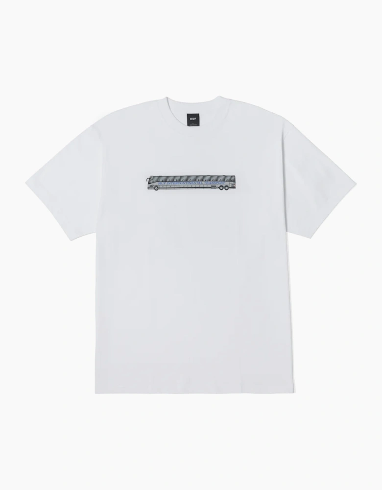 HUF Transport White T-Shirt