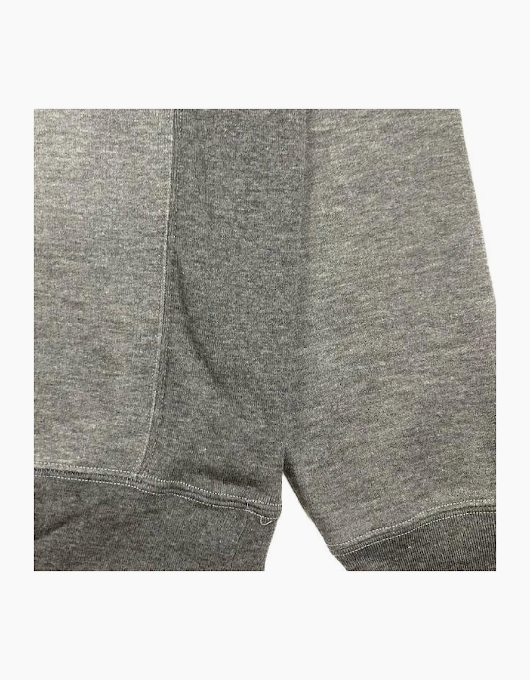 Best Company Melange 1982 Grey Oversized Fleeced Hoodie