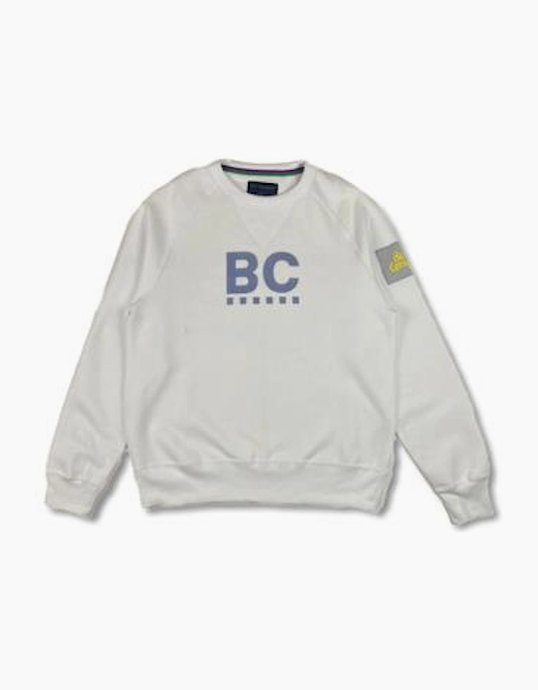 Best Company 'Fella Girocolla' Raglan White Sweatshirt, 3 of 2