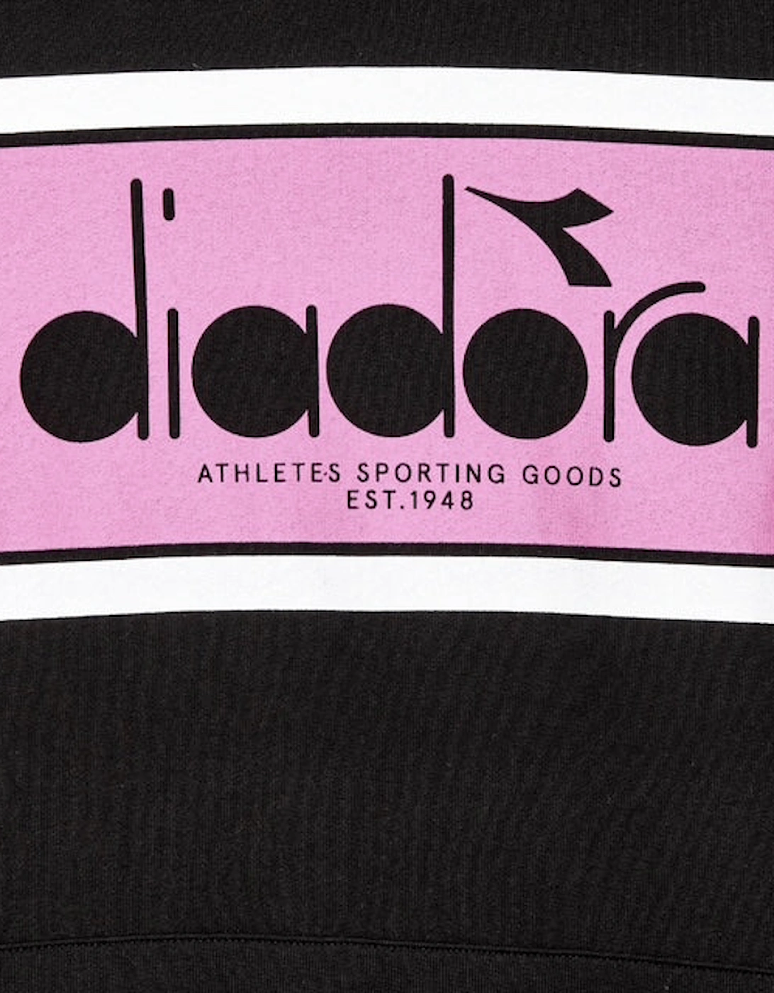 Diadora Logo  Wild PinkHoodie