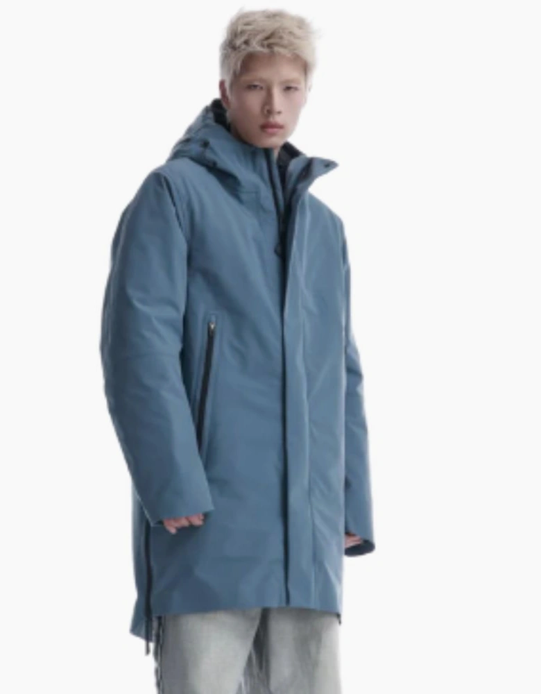 Krakatau Retro Blue PLANCK Liner Parka Jacket