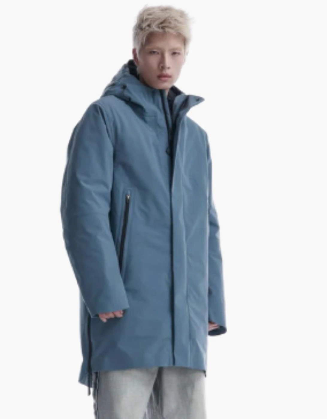 Krakatau Retro Blue PLANCK Liner Parka Jacket