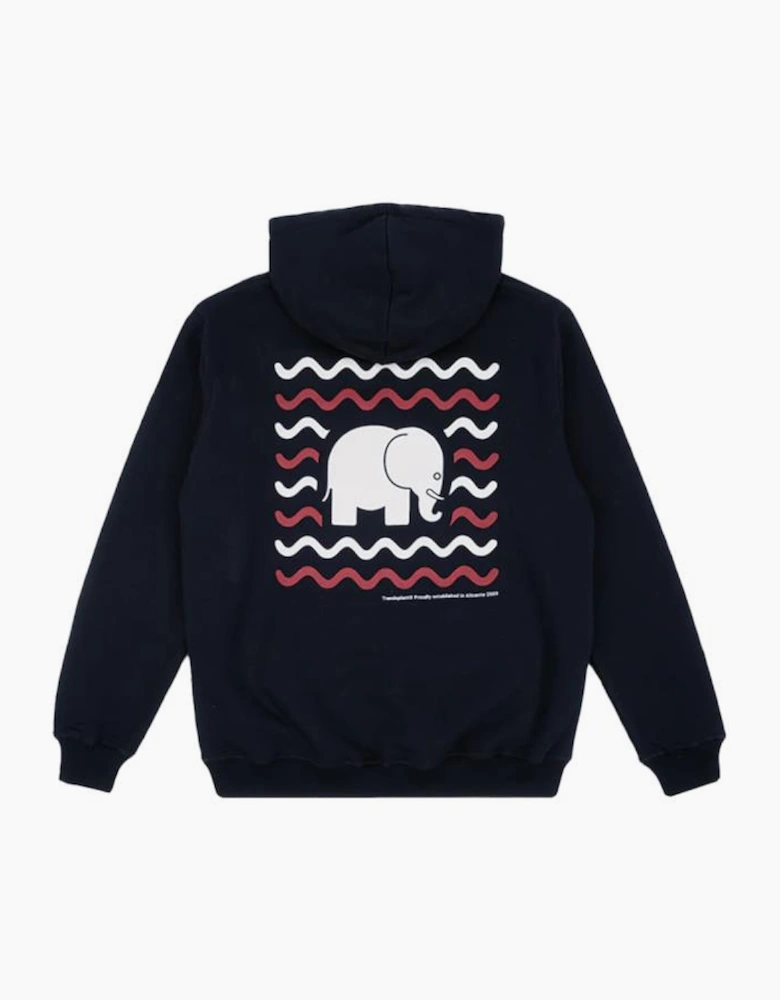 Trendsplant Explanada Organic Blue Hoodie