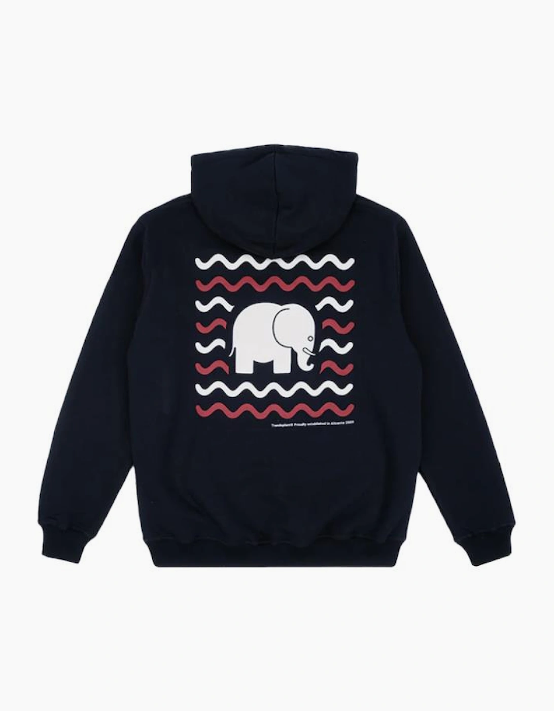 Trendsplant Explanada Organic Blue Hoodie