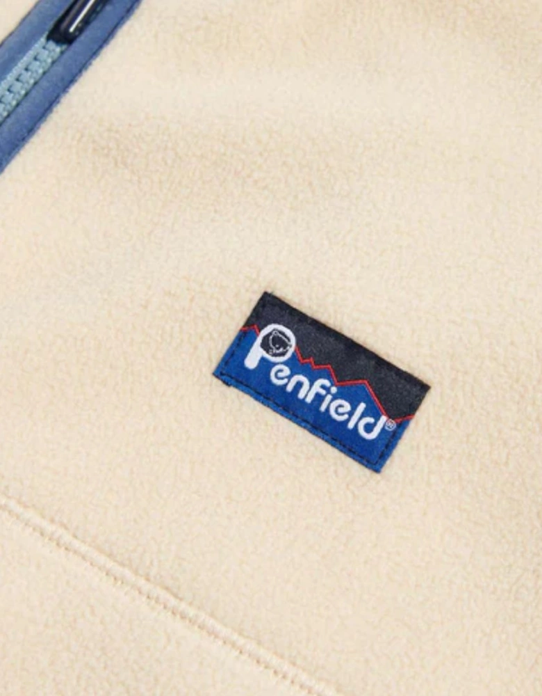 Penfield Graylock Brown Rice Fleece Vest
