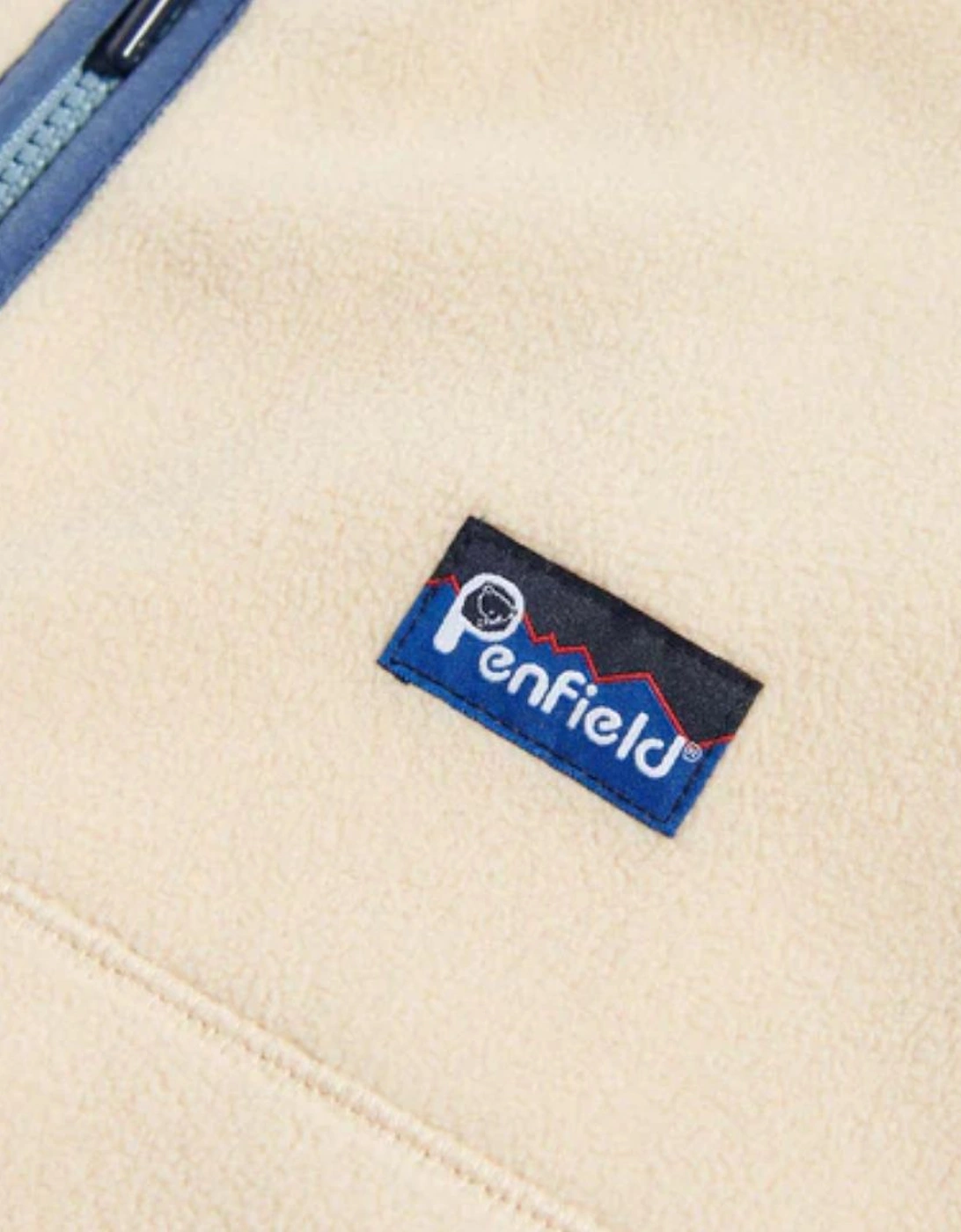 Penfield Graylock Brown Rice Fleece Vest