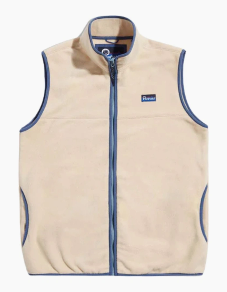 Penfield Graylock Brown Rice Fleece Vest