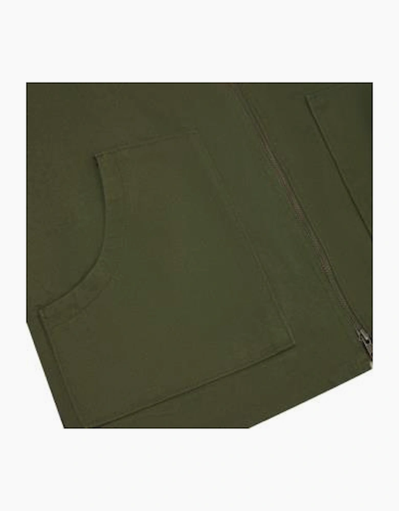Uskees #3029 Coriander Canvas Vest with Patch Pockets