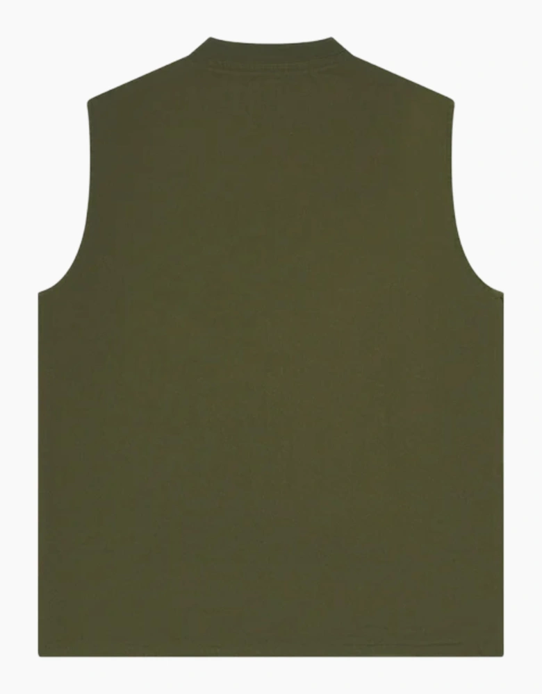 Uskees #3029 Coriander Canvas Vest with Patch Pockets