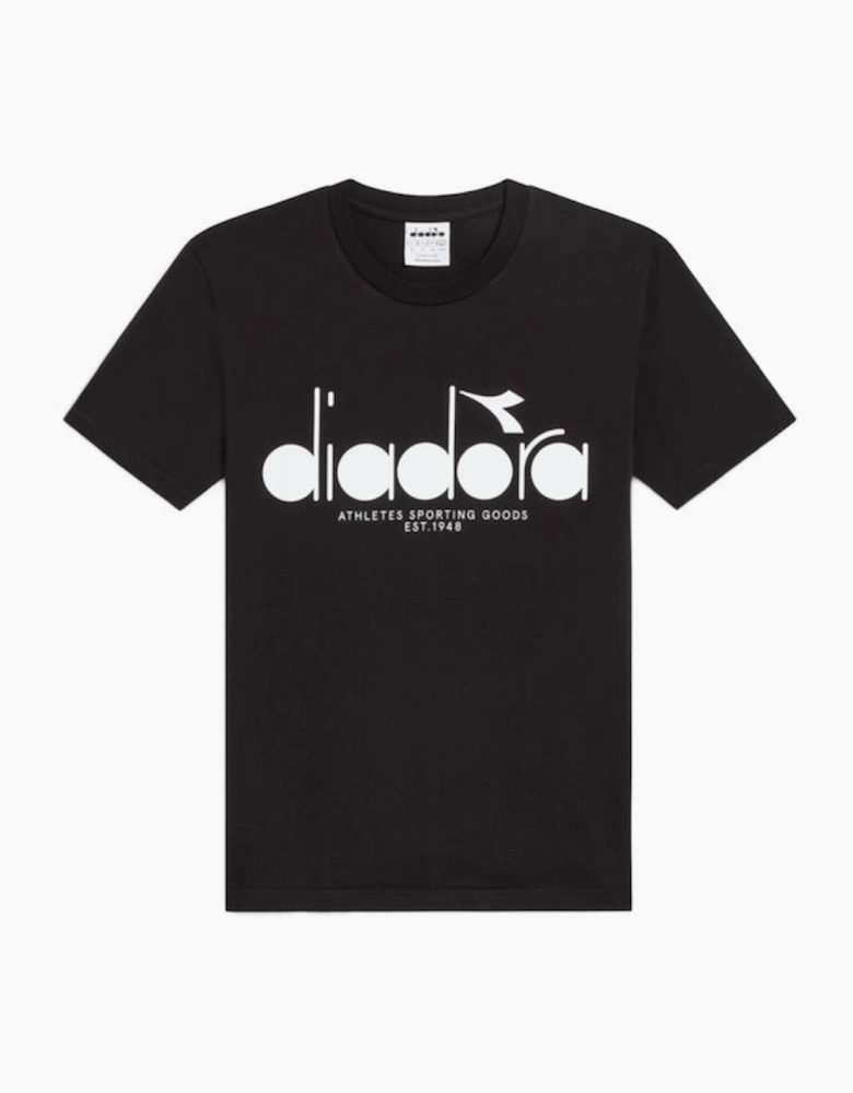 Diadora Logo Black T-Shirt