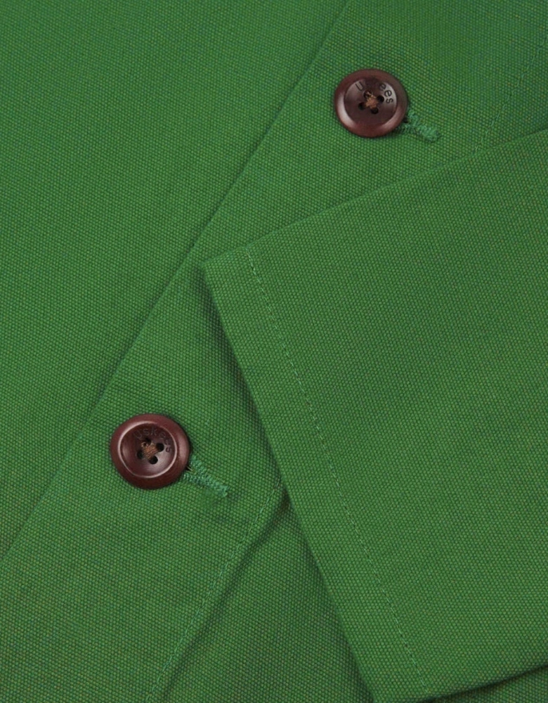 Uskees #3001 Mint Green Buttoned Overshirt