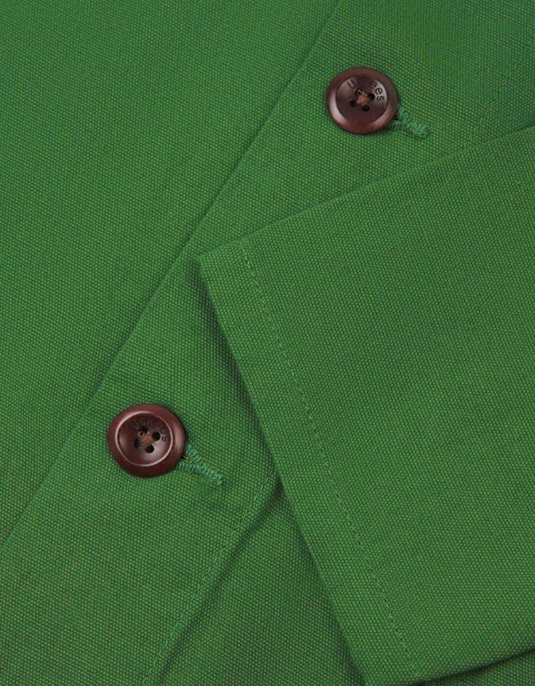 Uskees #3001 Mint Green Buttoned Overshirt