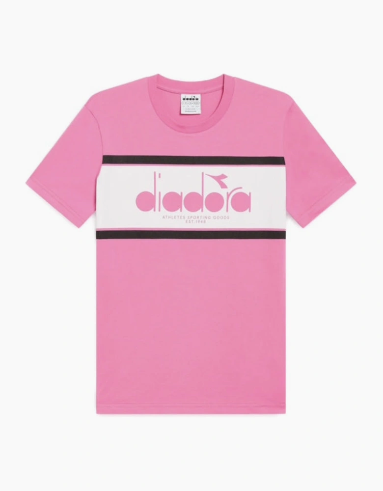 Diadora Logo Wild Pink T-Shirt