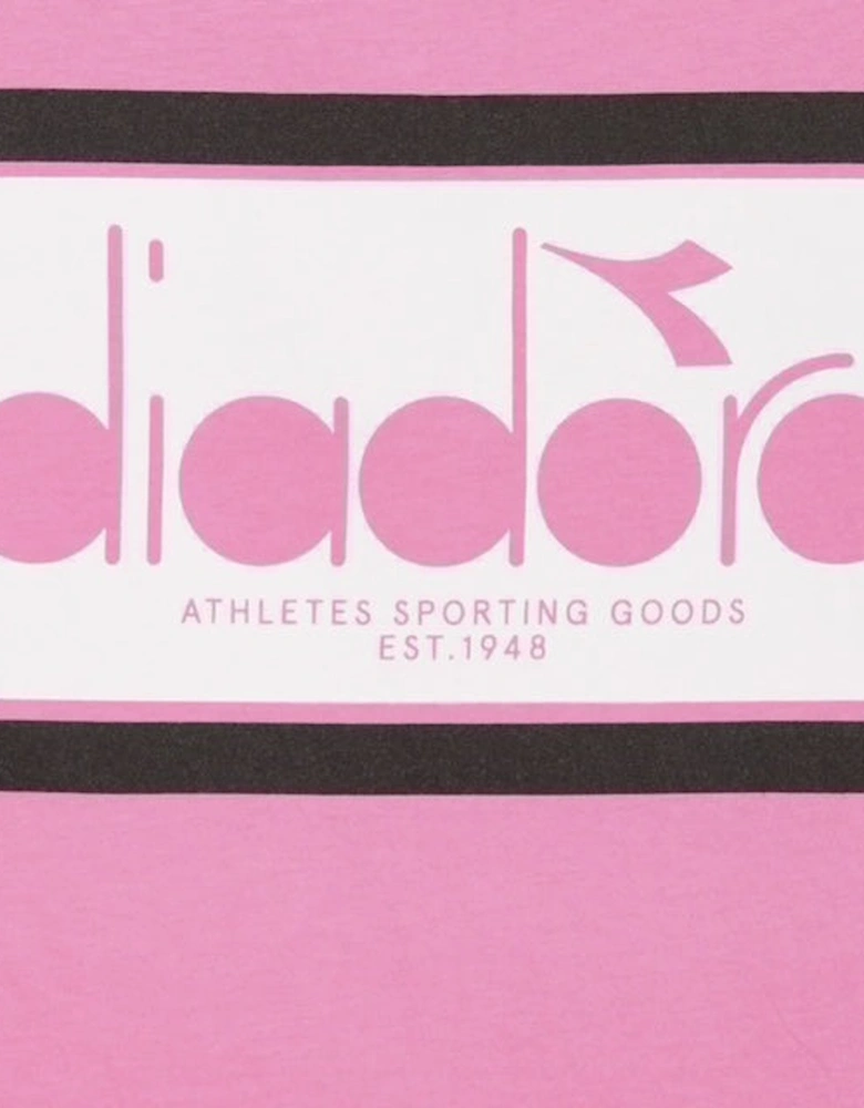 Diadora Logo Wild Pink T-Shirt