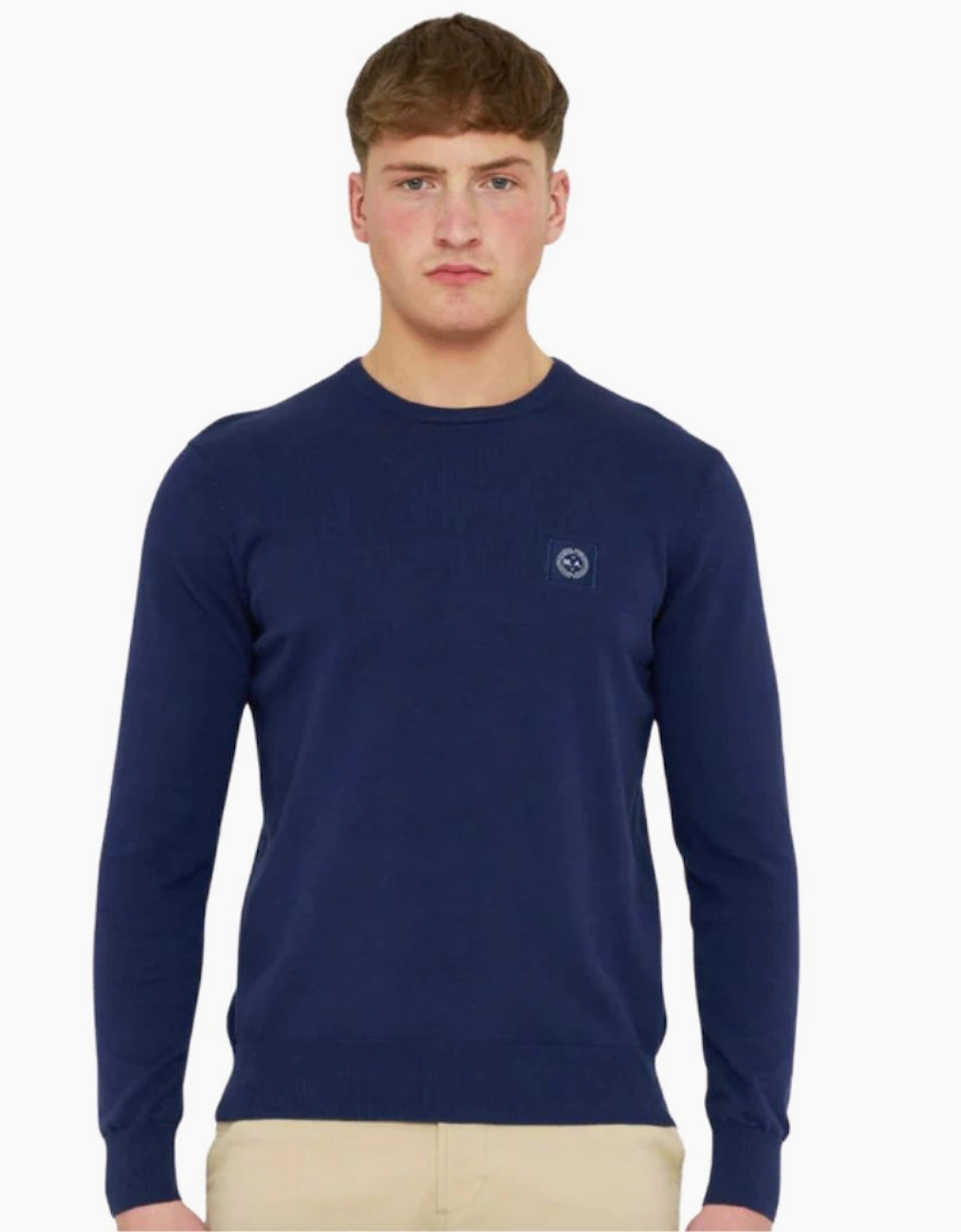 Marshall Artist Siren Navy Crewneck Sweatshirt, 4 of 3
