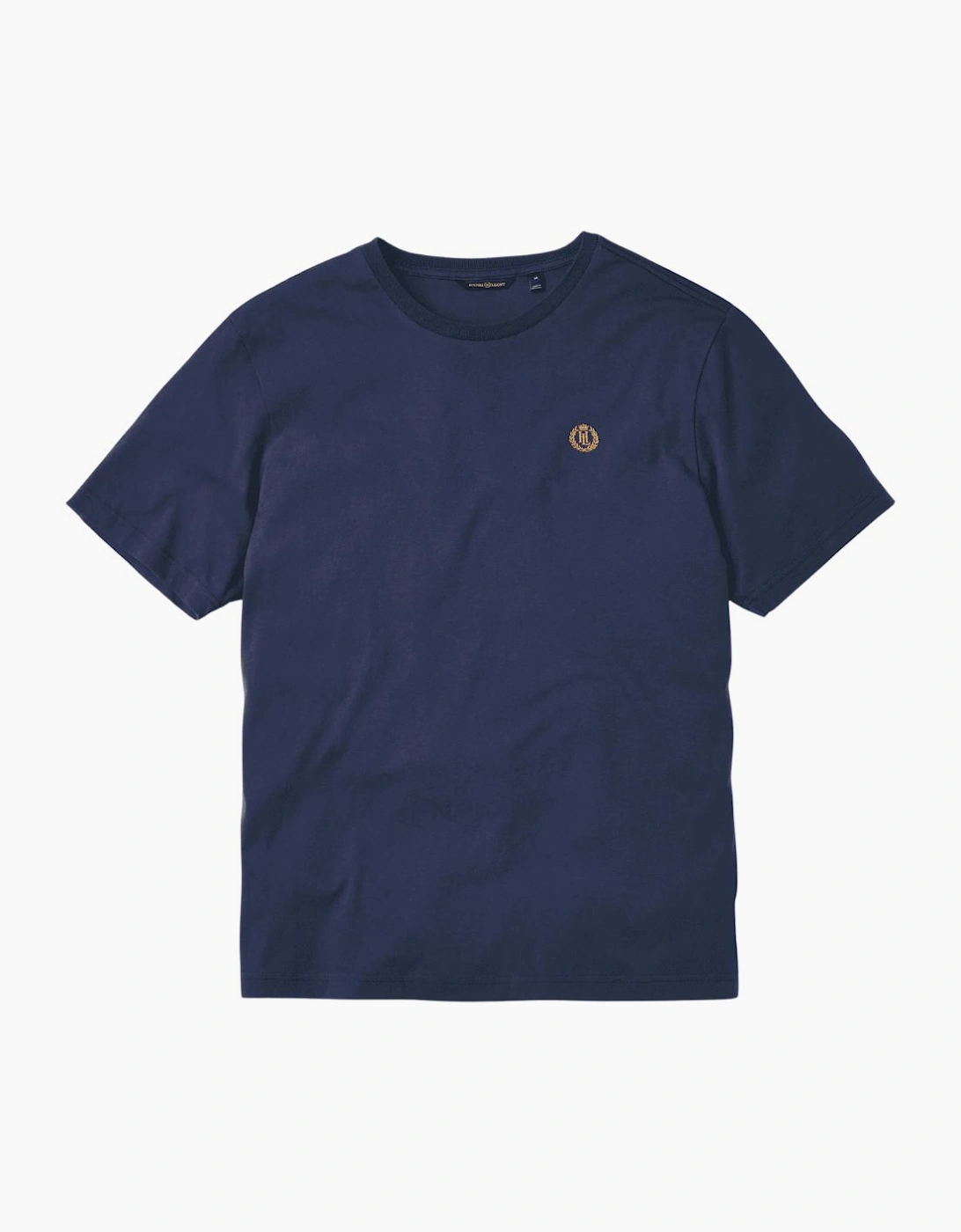 Henri Lloyd Men's Navy Cowes Blue T Shirt - Size: 38