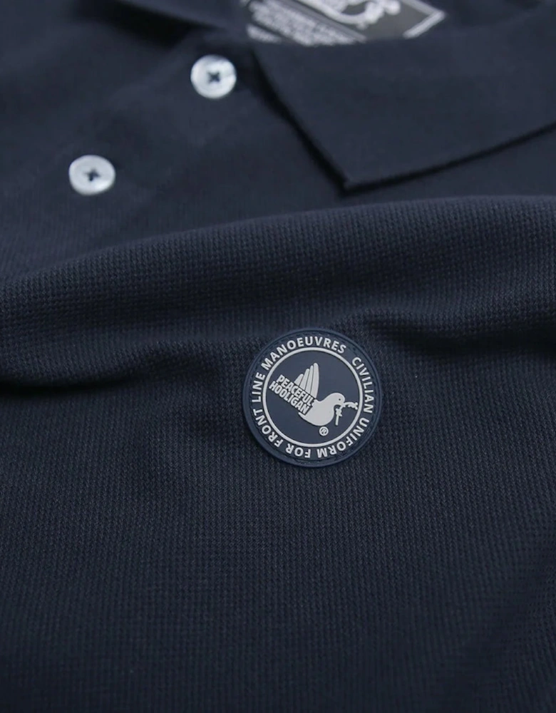 Peaceful Hooligan Cash Navy Polo