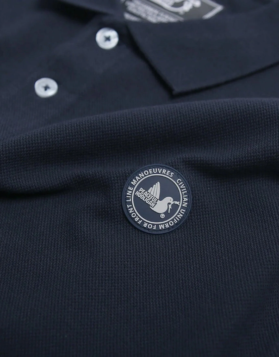 Peaceful Hooligan Cash Navy Polo