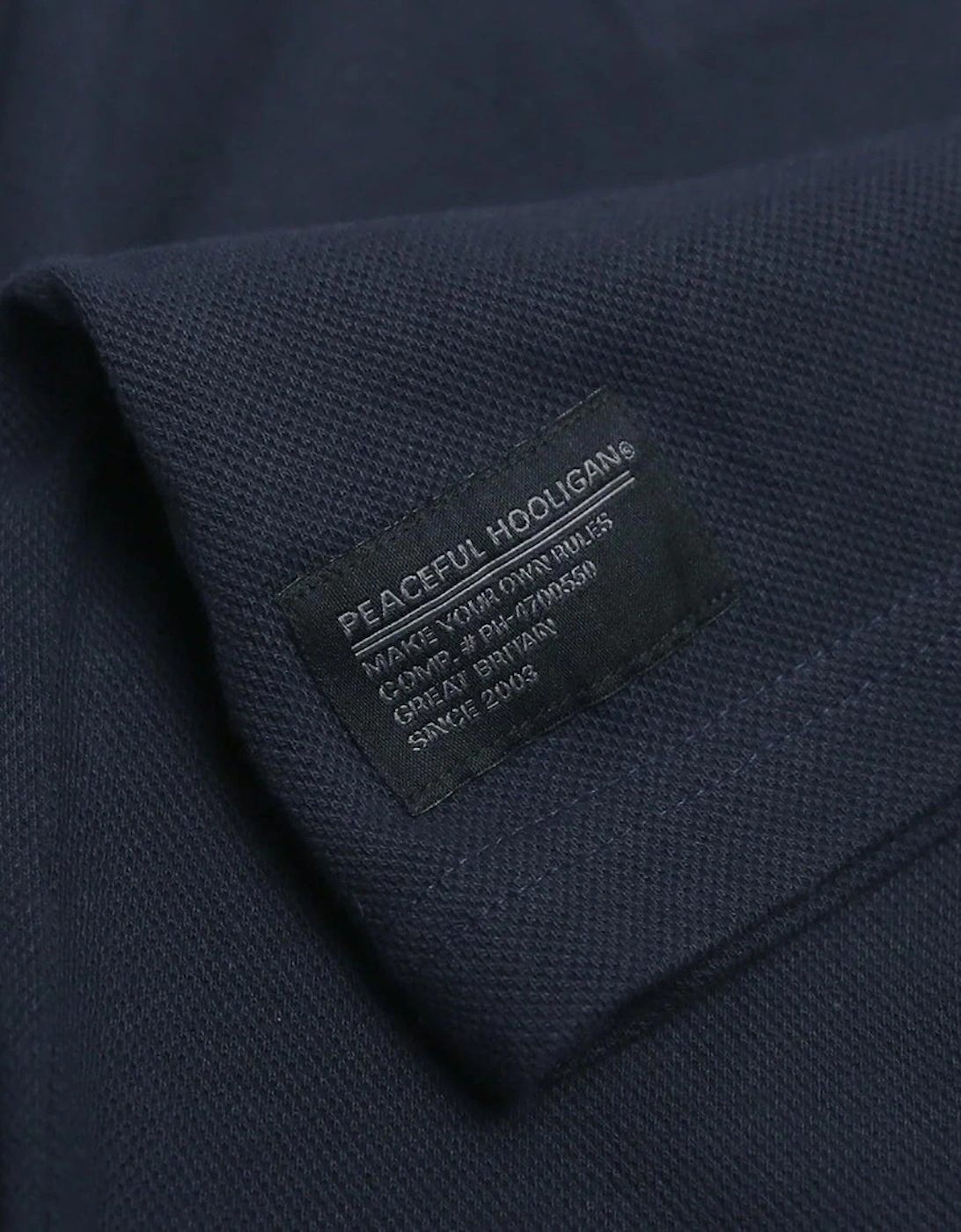 Peaceful Hooligan Cash Navy Polo
