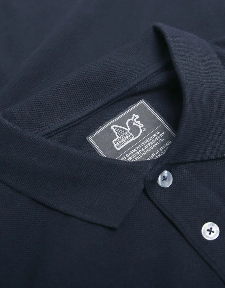 Peaceful Hooligan Cash Navy Polo