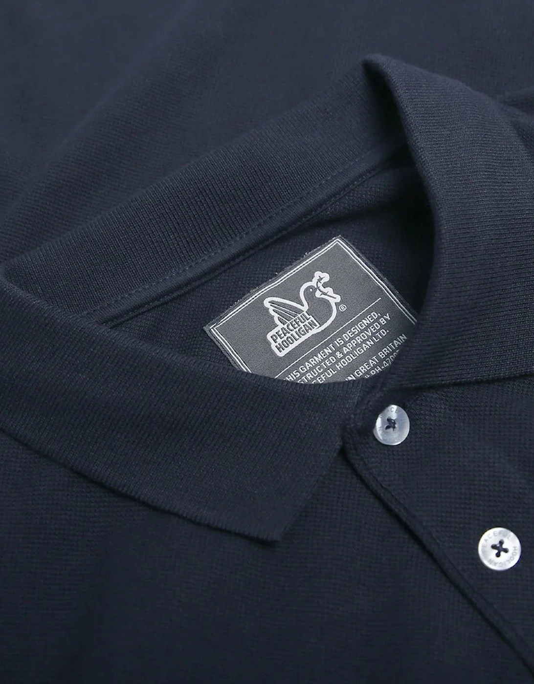 Peaceful Hooligan Cash Navy Polo