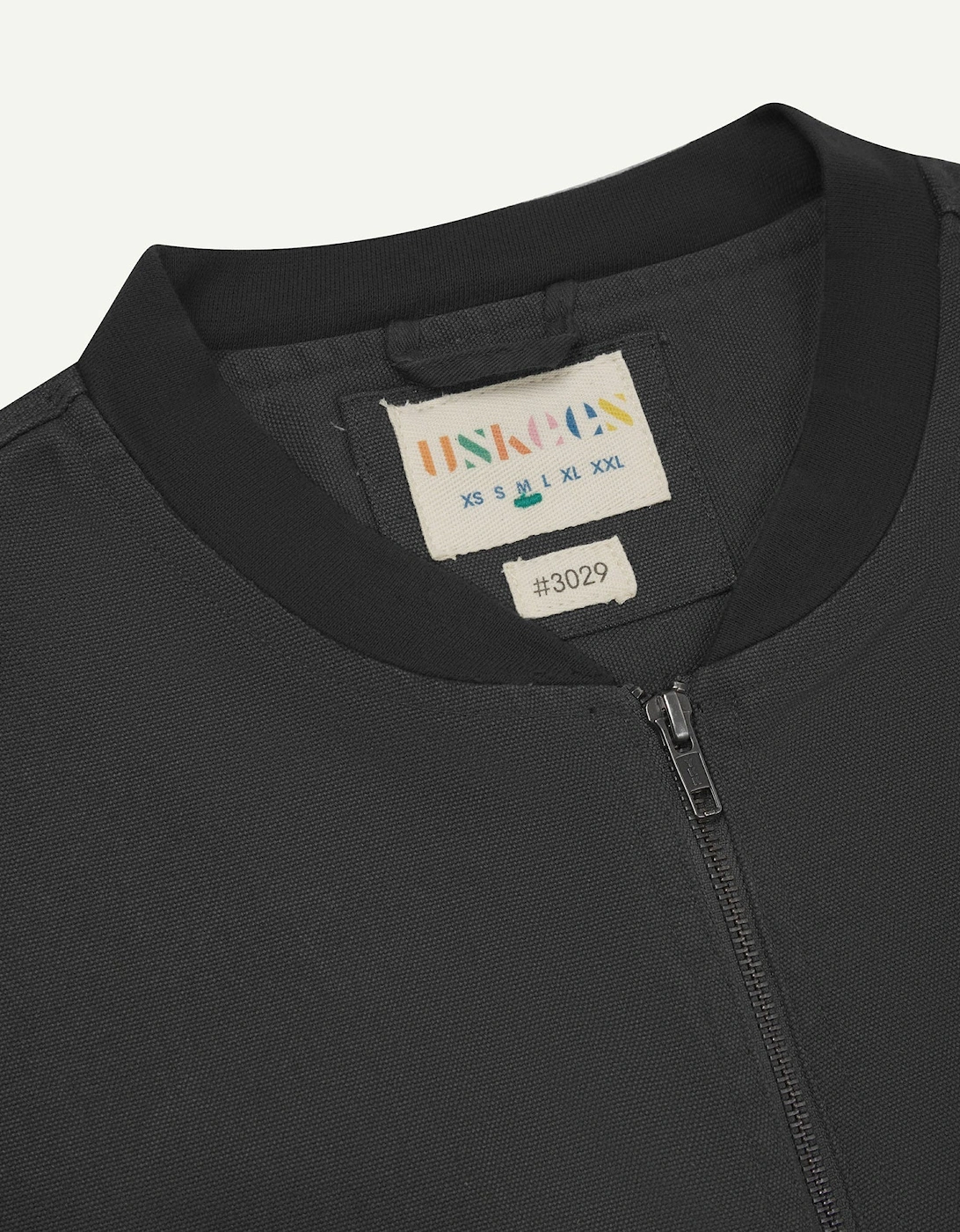 Uskees #3029 Charcoal Canvas Vest with Patch Pockets