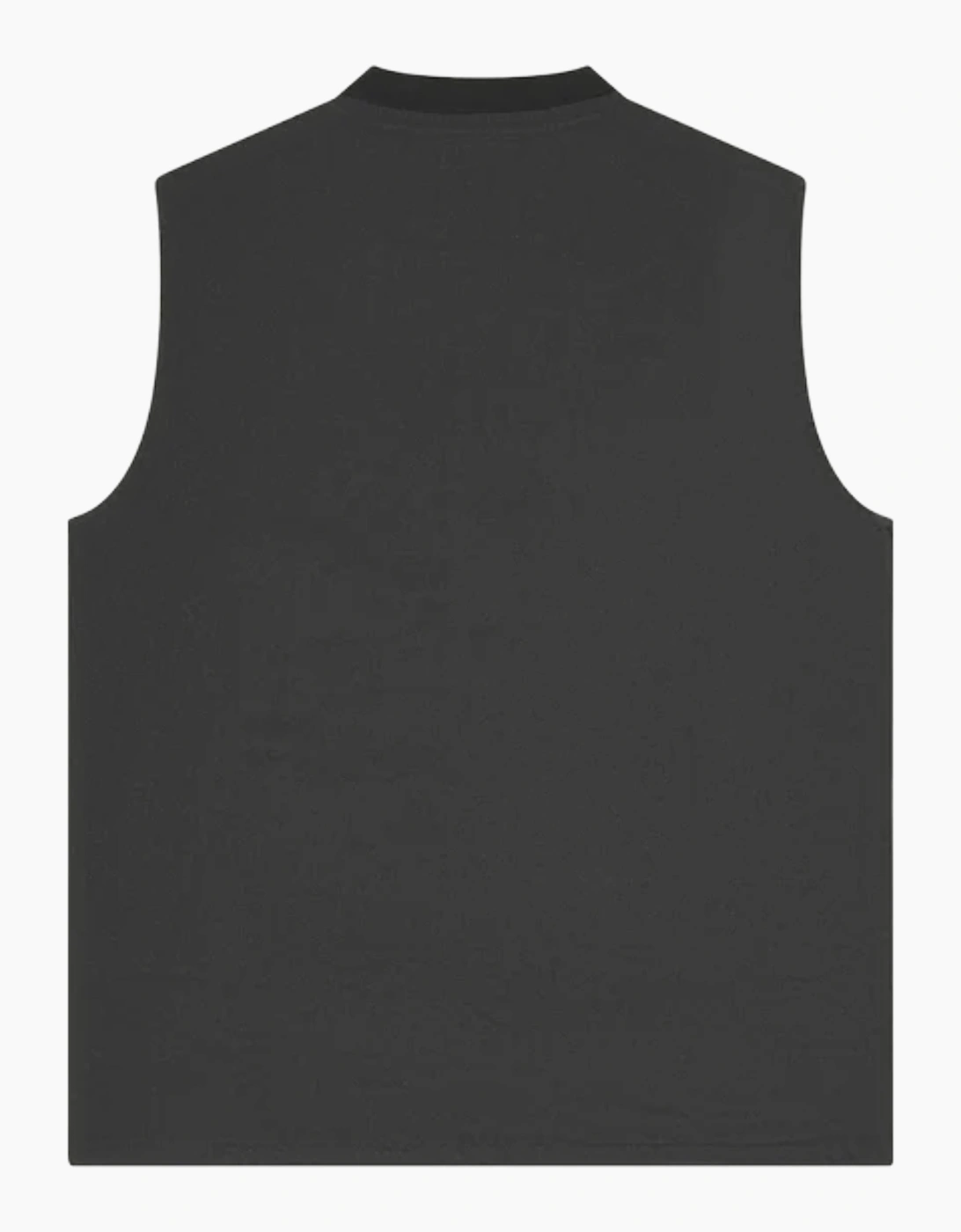 Uskees #3029 Charcoal Canvas Vest with Patch Pockets