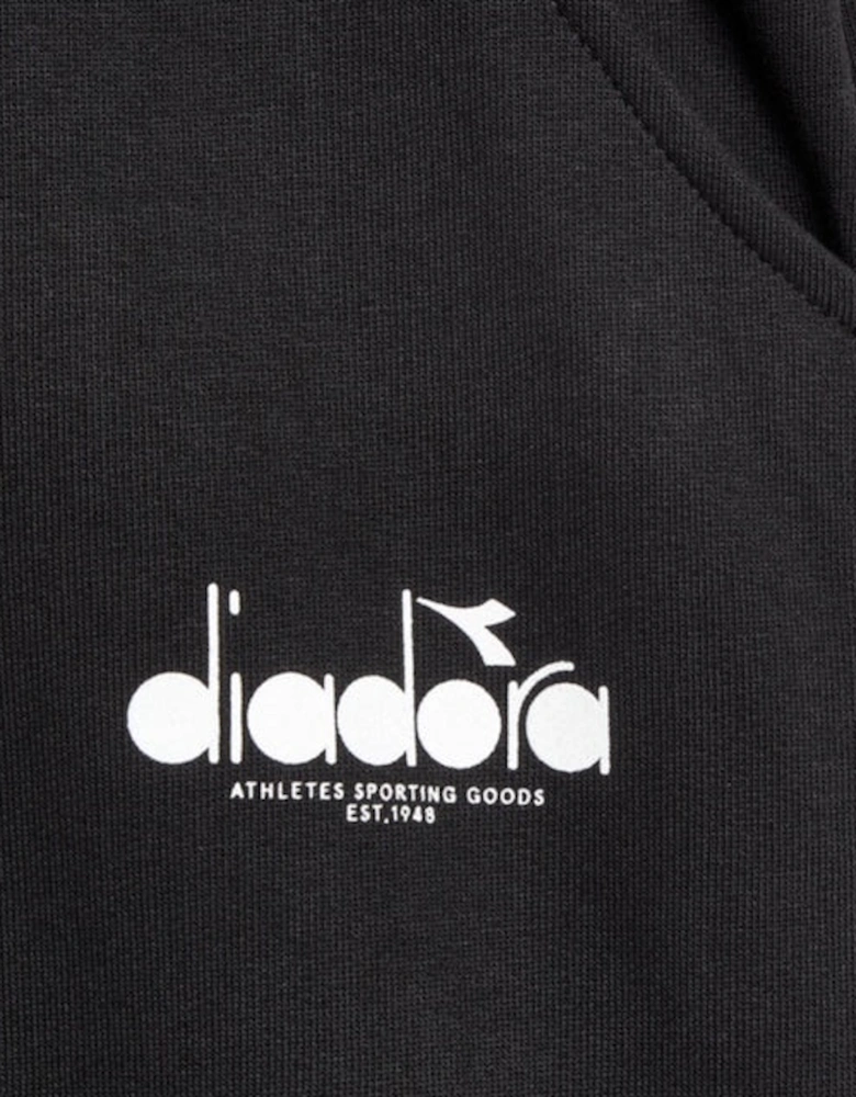 Diadora Logo Black Sweatpants