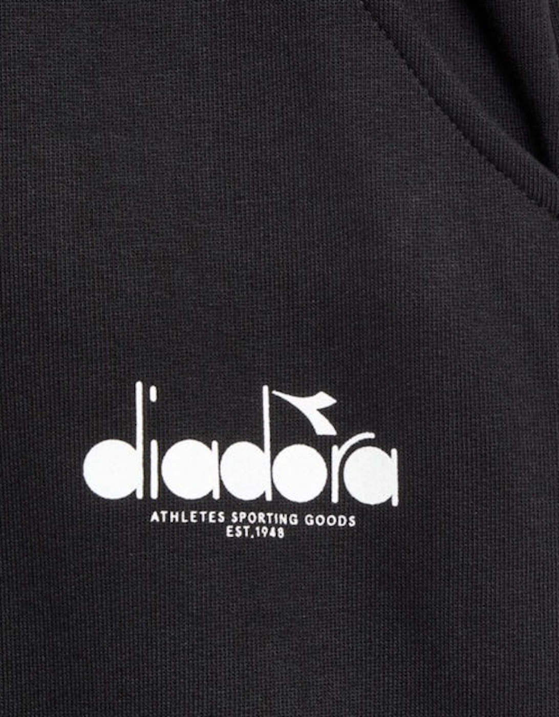 Diadora Logo Black Sweatpants