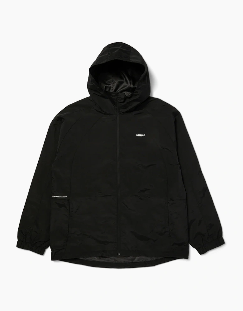 HUF All Caps Black Shell Jacket