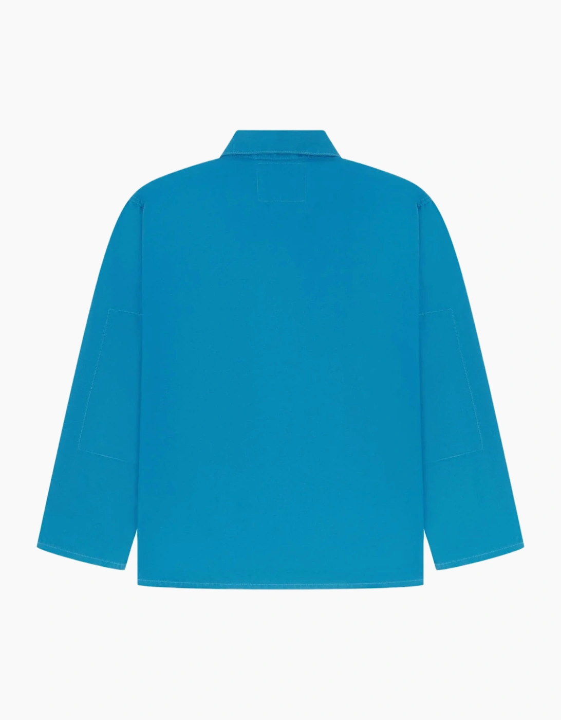 Uskees #3001 Bright Blue Buttoned Overshirt